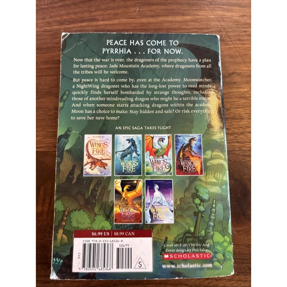 Moon Rising (Wings of Fire #6) by Tui T. Sutherland (2016,‎ Trade Paperback)